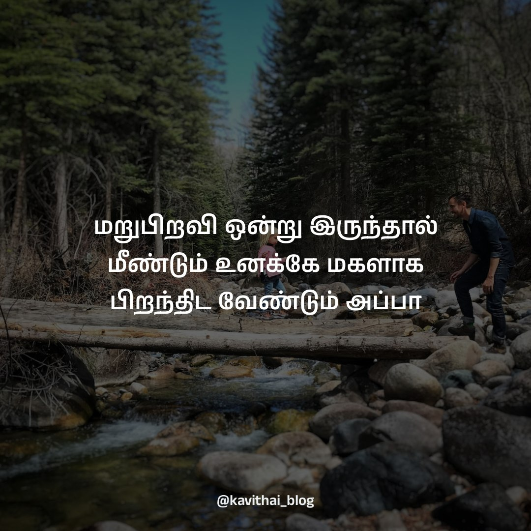 அப்பா கவிதை - Father's Day Wishes in Tamil