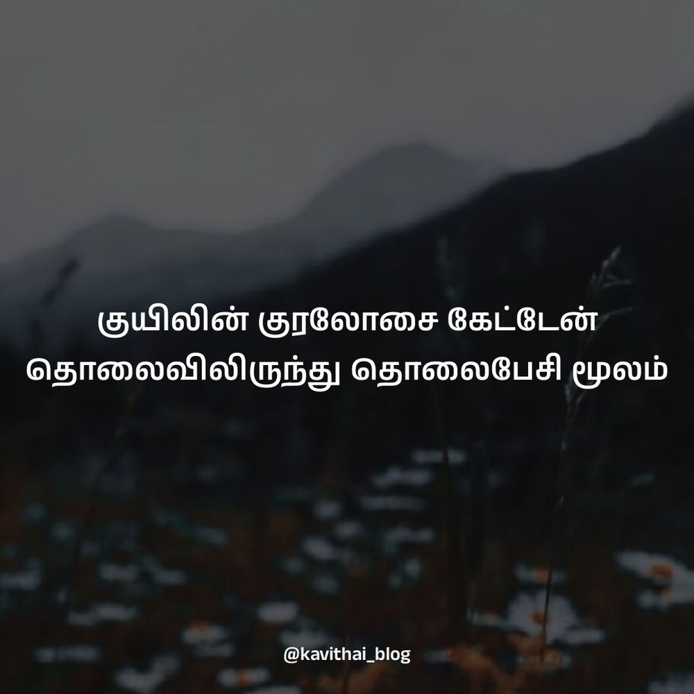 Long Distance Tamil Meaning